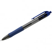 Ручка гелевая автоматическая синяя Erich Krause 