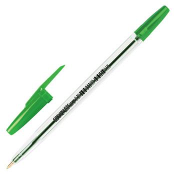 Ручка шариковая зеленая Corvina 