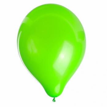 Шар воздушный 10" (25см) ZIPPY "Зеленый" неон, 1шт 104184