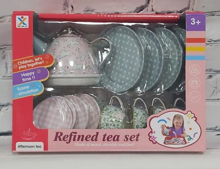 Набор Чайный сервиз "Refined tea set" металлический, 4 персоны