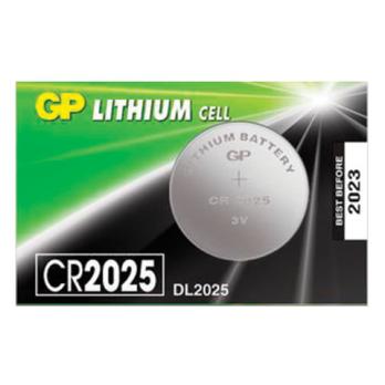 Батарейка-таблетка CR2025 GP литиевая, 1шт  CR2025-7CR5  454100