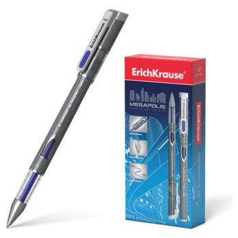 Ручка гелевая синяя Erich Krause 