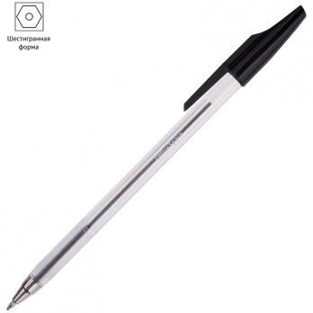Ручка шариковая черная OfficeSpace 0,7(0,5)мм, метал.наконечкик  BP927BK_1269 178862 