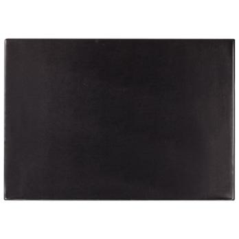 Накладка на стол 38х59см Brauberg с прозрачным карманом, черная  236774