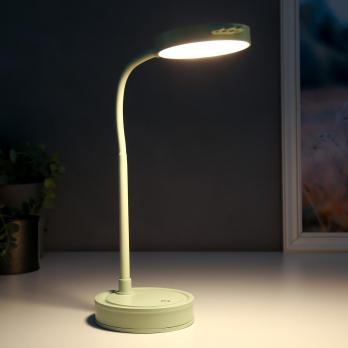 Лампа настольная RISALUX "Зеленая" 41х10х10см, 2 режима, светодиодная, 3Вт  5378687