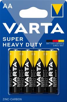 Батарейка АА (LR06) пальчиковая Varta SuperLife Heavy Duty 1.5V (2006) 1шт