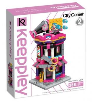 Конструктор 358эл Keeppley "City Corner"  пластик   С0111 654555