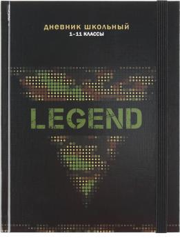 Дневник 1-11кл 40л Проф-Пресс "Стиль милитари - 4" тв.обл, лен, глянц ламинация, с резинкой Д40-3412
