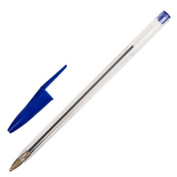 Ручка шариковая синяя Staff 