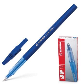 Ручка шариковая синяя Stabilo 