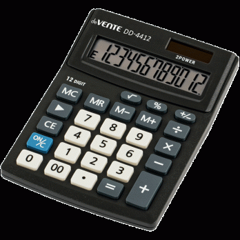Калькулятор 12 разрядный deVente DD-4412 