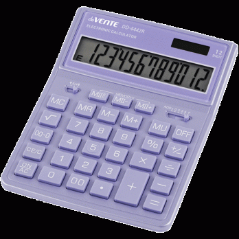 Калькулятор 12 разрядный deVente DD-4442Р 