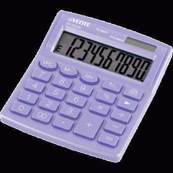 Калькулятор 12 разрядный deVente DD-3310Р 