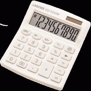 Калькулятор 12 разрядный deVente DD-3310W 