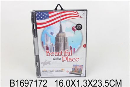 Пазлы  31эл Beautiful Place "Эмпайр Стейт Билдинг"  3D 815-19 571000