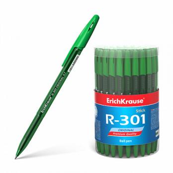 Ручка шариковая зеленая ErichKrause 