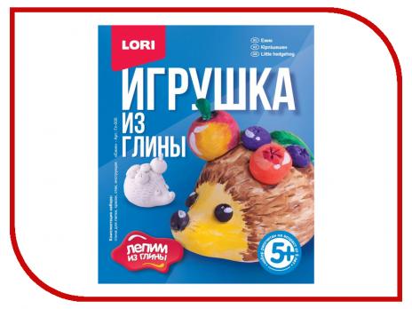 Набор для лепки Lori "Игрушка из глины. Ёжик"  Гл-005 