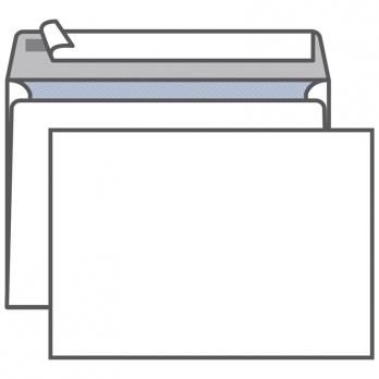 Конверт 162х229мм С5 чистый, отрывная лента, внутр.запечатка  70401  208772