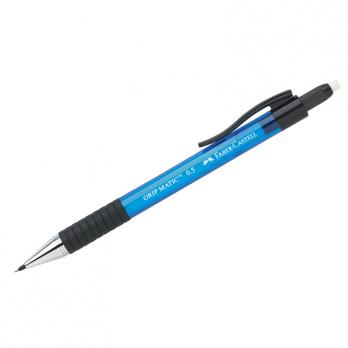 Карандаш автоматический 0,7мм Faber-Castell "Grip Matic 1377" с ластиком, рез.упор 137751