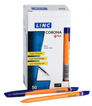 Ручка шариковая синяя Linc 