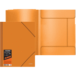 Папка на резинке А4 "Оранжевая" deVente "Juicy" пластик-450мкм  3070702