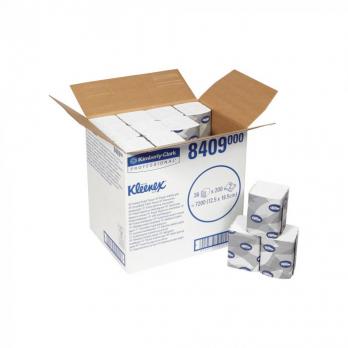 Бумага туалетная Kimberly-Clark Kleenex "Белая" 2-х слойная, 200л  8409