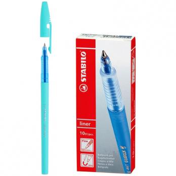 Ручка шариковая синяя Stabilo 