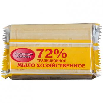 Мыло хозяйственное 150гр Меридиан "Традиционное" жирных кислот-72%, флоу-пак  604044 281640