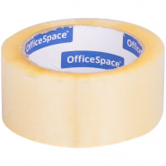 Клейкая лента 48мм х 100м OfficeSpace прозрачная, 45мкм  КЛ_6964  219506